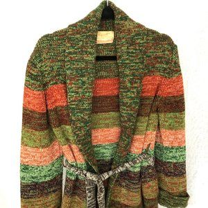 Vintage 70's Cardigan with Tie Size L